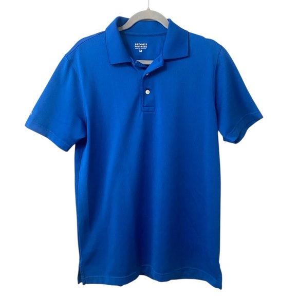 Brooks Brothers Men's Polo in Bright Blue - Picture 1 of 5